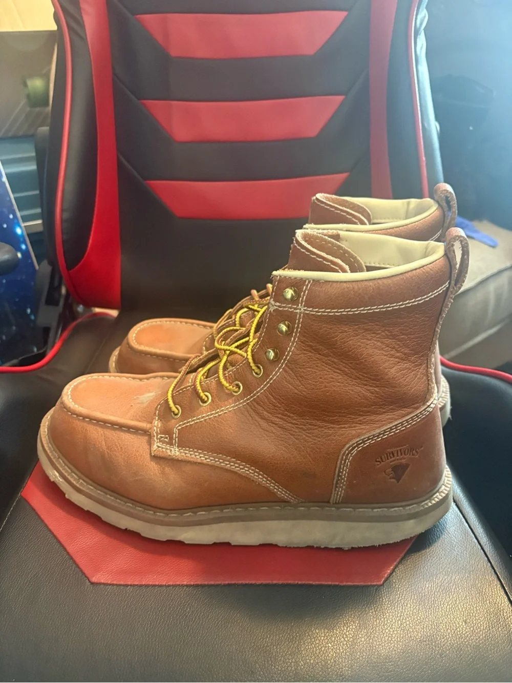 Herman Survivors Men's Oakridge Steel Toe Work Boots